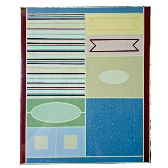 Die Cut Shapes & Photo Paper Kit Creative Memories Stick With One Contempo NEW - Picture 2 of 3